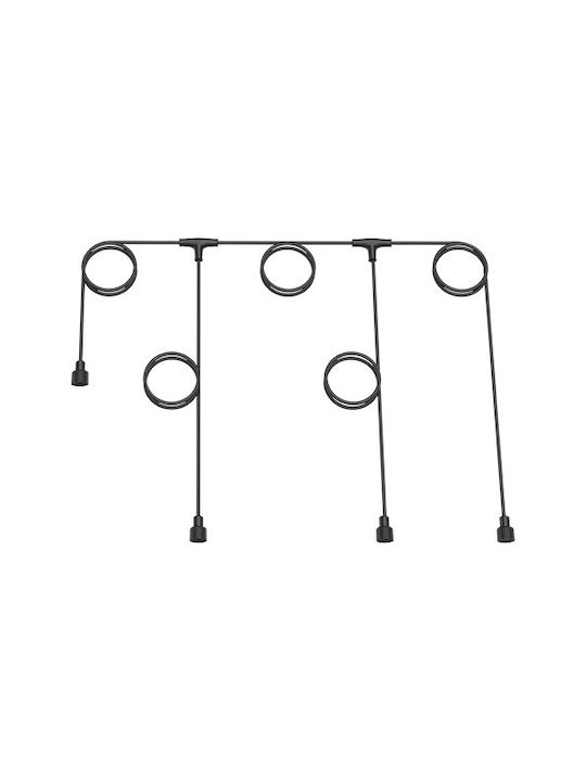 Deltaco Outdoor Floor Lamp Projector 8W with Warm White Light IP54 Black