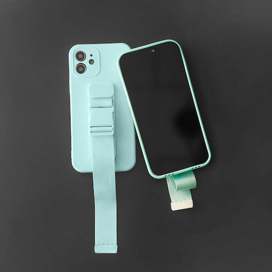 Hurtel Rope Series Back Cover Σιλικόνης Μπλε (Galaxy A50)