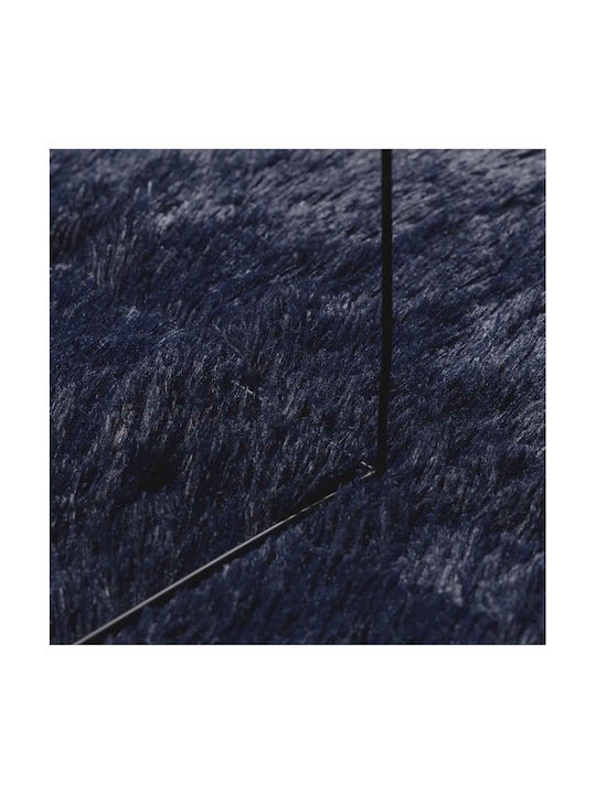 vidaXL Αντιολισθητικό Χαλί Ορθογώνιο Shaggy Μπλε 130x200cm