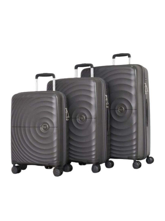 Hartschalen Koffer Schwarz mit 4 Rädern
