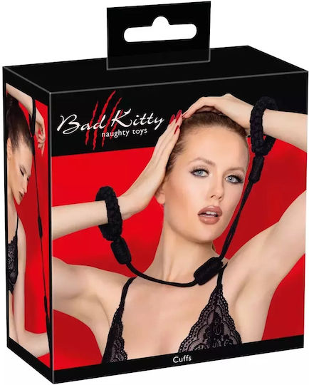 Cottelli Collection Χειροπέδες σε Μαύρο Χρώμα