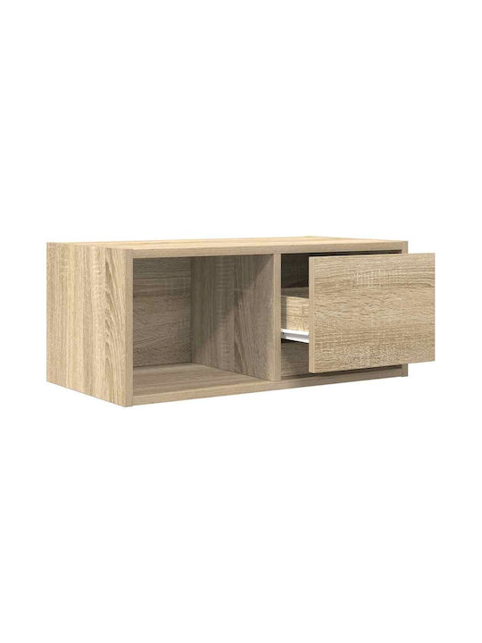 vidaXL TV Stand Brown 60x31x25.5cm