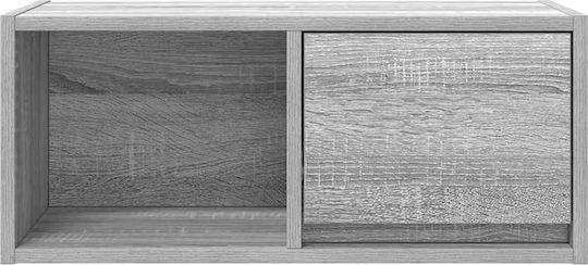 TV-Ständer Grau M60xP31xH25.5cm