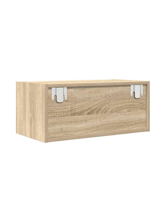 vidaXL TV Stand Brown 60x31x25.5cm