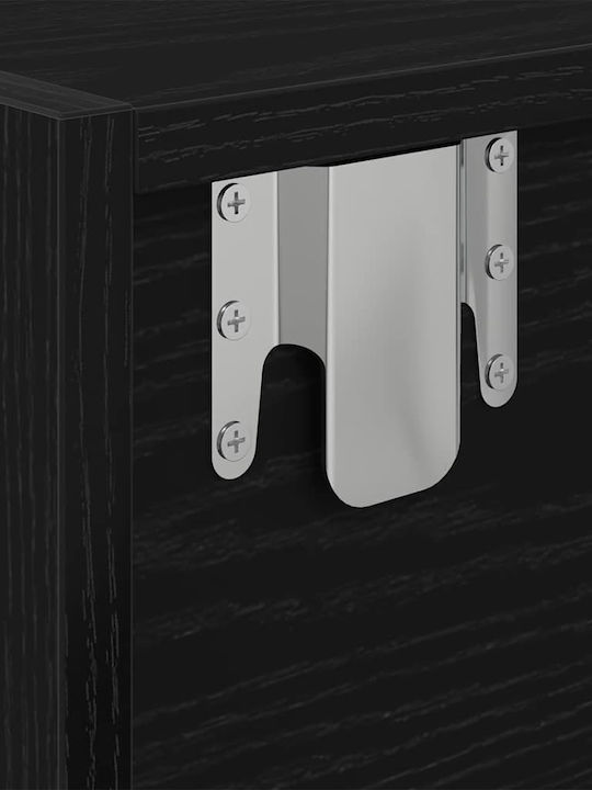 TV-Ständer Schwarz M60xT31xH25.5cm
