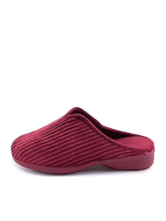 Winter Women's Slippers Burgundy