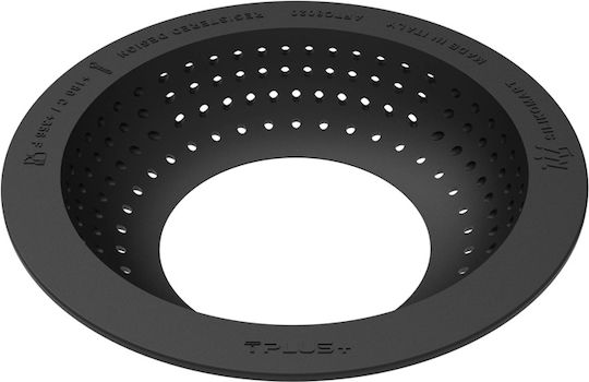 3d Tarte Ring Round O80 H 20 Mm N.6 Anelli Black Σιλικονη Silikomart