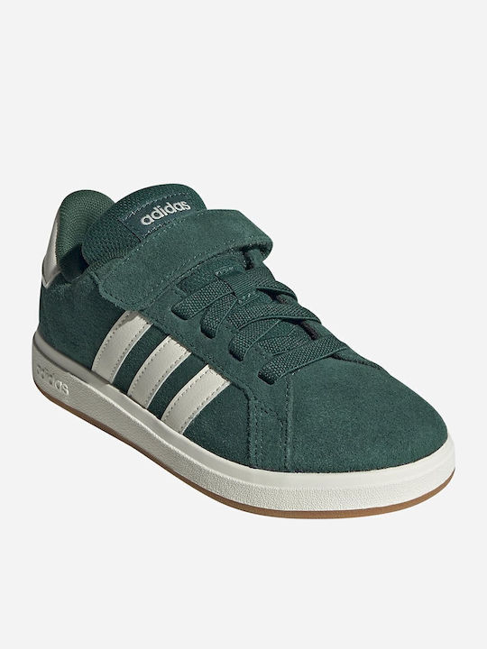 Grand Court 00s Kinder Sneakers mit Klettverschluss Grün