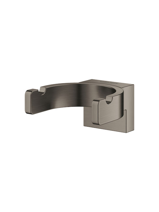 Grohe Selection Άγκιστρο Μπάνιου Μονό με Βίδες Μαύρο
