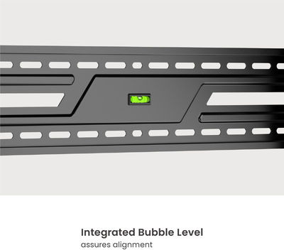 Powertech PT-1368 Wandhalterung für Fernseher bis 100" und 75kg Silber