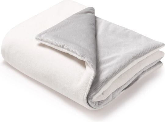 Jukki Blanket Nursery Swaddling Blankets Velvet Beige 55x75cm