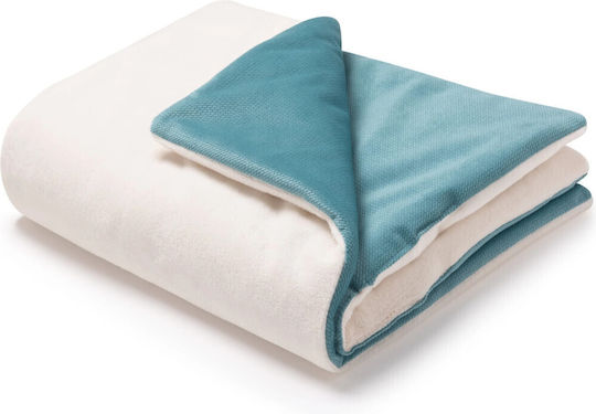 Jukki Blanket Nursery Swaddling Blankets Velvet Beige 55x75cm