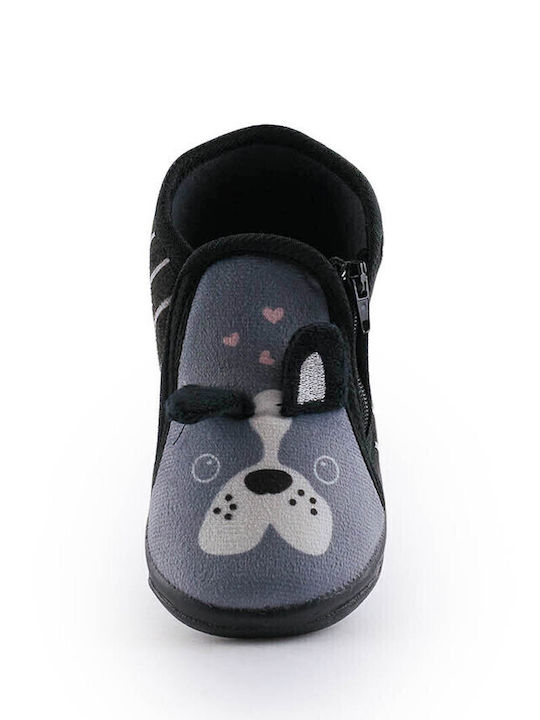 Kids Slippers Boots Gray