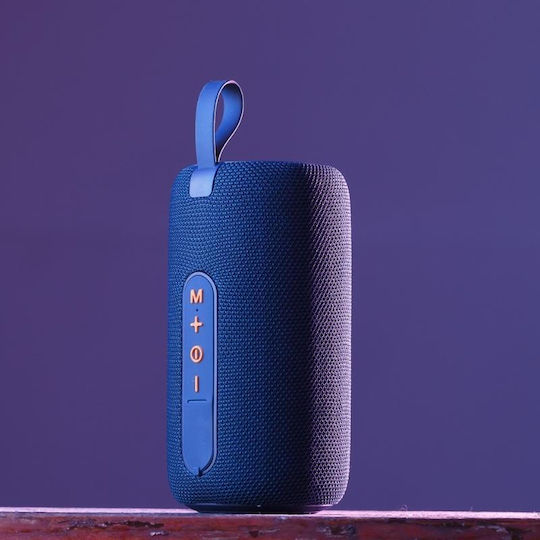 Osio Bluetooth Speaker 16W with Radio and Battery Life up to 4 hours Blue OBT-8000BU