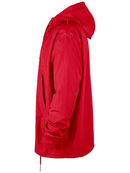 Winter Jacket Waterproof Red