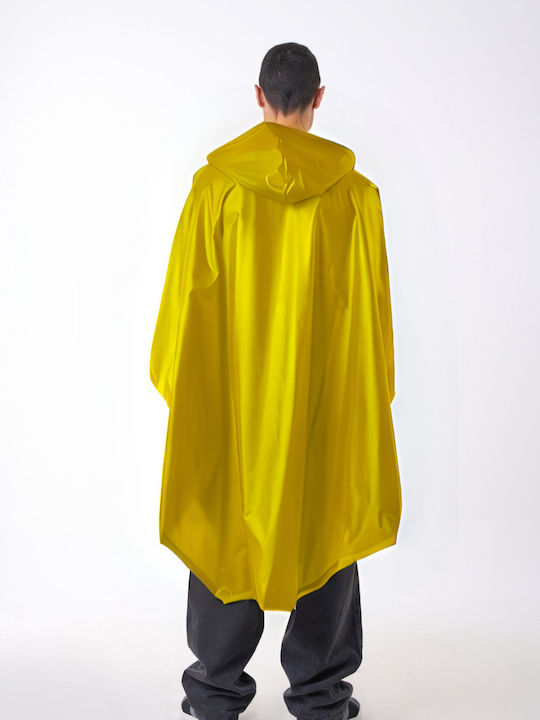 Αδιάβροχο Πόντσο Ανδρικό Anorak Jumper Κίτρινο