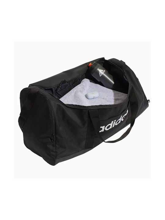 adidas Linear Duffel Ανδρική Τσάντα Ώμου για Γυμναστήριο Μαύρη adidas Linear Duffel Ανδρική Τσάντα Ώμου για Γυμναστήριο Μαύρη