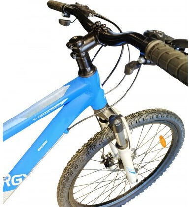 Energy Enigma 26" 2025 Μπλε Mountain Bike με Ταχύτητες και Μηχανικά Δισκόφρενα