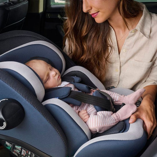 EverOne Καθισματάκι Αυτοκινήτου i-Size με Isofix Black 0-36 kg