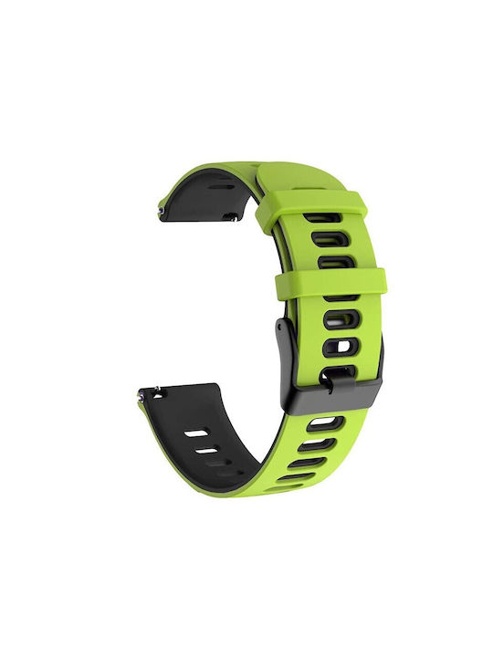 Λουράκι Πράσινο (Samsung Galaxy Watch (46mm) / Gear S3Redmi Watch 5 Active / Watch 5 Lite / Huawei Watch GT/GT Pro 2/3/4/5 / Ultimate 46mm / Honor GS Pro / Amazfit GTR 3 / GTR 3 Pro / Realme Watch S Pro)