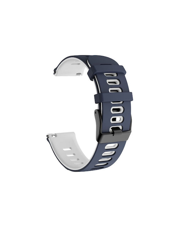 Λουράκι Navy Μπλε (Samsung Galaxy Watch (46mm) / Gear S3 / Redmi Watch 5 Active / Watch 5 Lite / Huawei Watch GT/GT Pro 2/3/4/5 / Ultimate 46mmHonor GS Pro / Amazfit GTR 3 / GTR 3 Pro / Realme Watch S Pro)