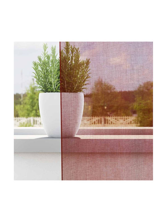 vidaXL vidaXL Vorhänge für Fenster mit Burgundischen Obere Registerkarte 140x260cm