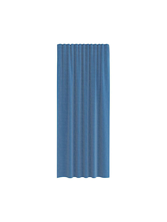 vidaXL vidaXL Window Curtain Set with Pencil Pleat Blue 140x245cm