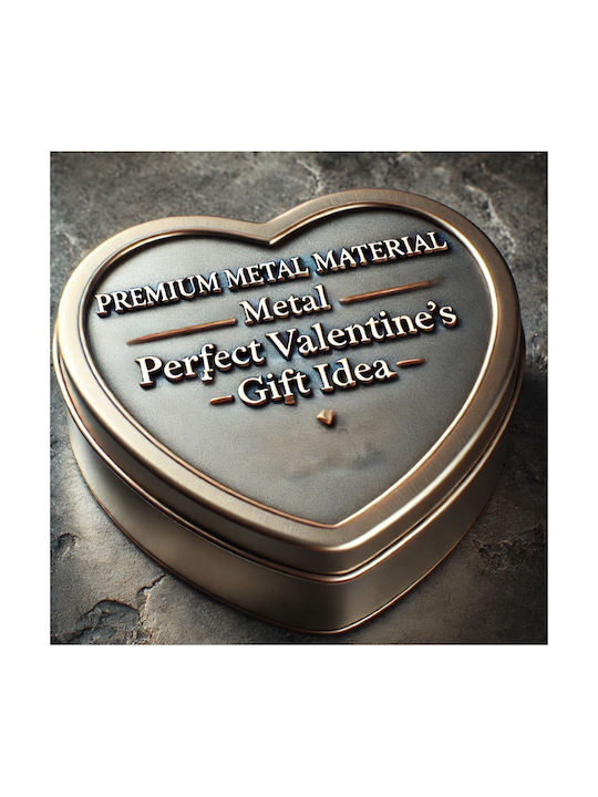 Handmade Metal Alloy Heart Box You Are My Lobster Friends TV No48 Valentine's Day 15x14x4.5cm