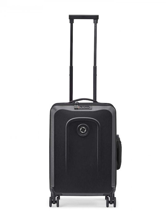 Senz° Senz Foldable Carry On Trolley Черна с 4 колела Височина 55см.