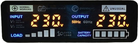 Volt Polska PRO-500 UPS 500VA 350W with 2 Schuko Power Plugs