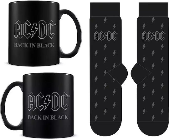 Pyramid International Ac Dc Gift Mug Ceramic Black 315ml