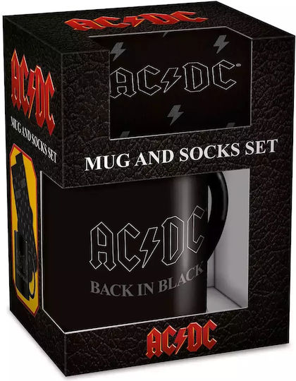 Pyramid International Ac Dc Gift Mug Ceramic Black 315ml