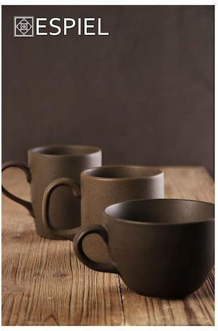 Espiel Morgan Mug Ceramic Gray 330ml
