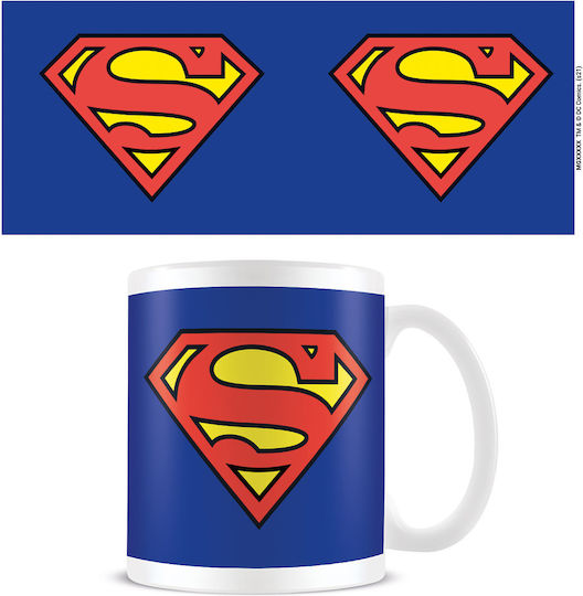 Pyramid International Superman Shield Mug Ceramic Blue 320ml