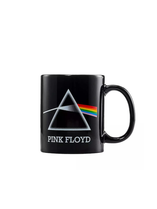 Pyramid International + Șosete Gift Pink Floyd DSOTM Cană Ceramică Neagră 315ml