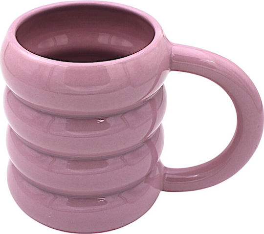 Geprägtes Design Lila Tasse 1kzn29