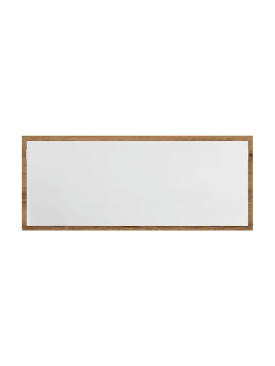 vidaXL Badezimmerspiegel LED mit Länge 100cm Braun