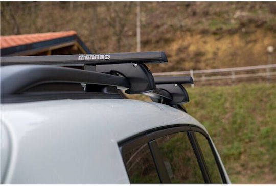 Bare transversale negre Menabo Sherman pentru Toyota Hilux Sw4 2006-2015