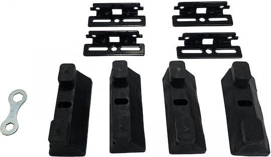 Bare Transversale Steel Bars for Volkswagen T5 Transporter Model 2003-2008