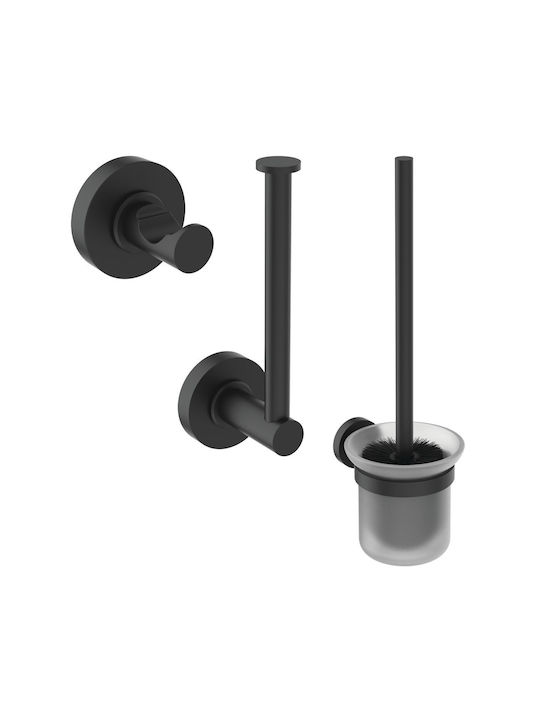 Ideal Standard Iom Single Wall-Mounted Bathroom Hook Black A9115XG