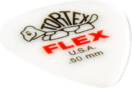 Dunlop Πένα Κιθάρας Tortex Flex Standard Pick Πάχους 0.50mm Συσκευασία 1τμχ