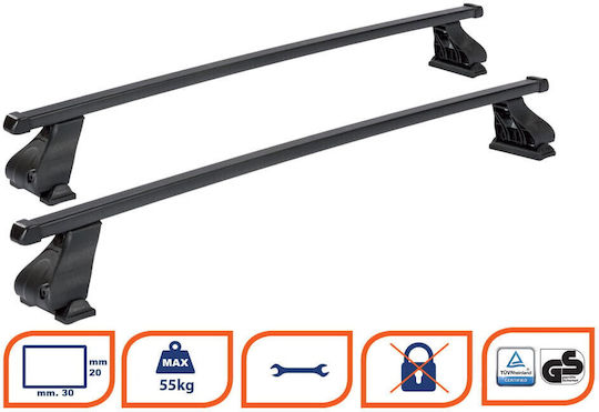 Bare Transversale Steel K39 Lexus Is Xe20 4 Doors Model 2005-2013