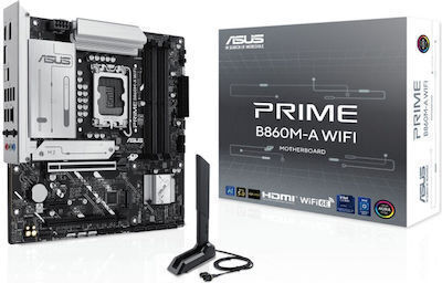 Asus Prime B860M-A WIFI Motherboard Micro ATX με Intel 1851 Socket 90MB1JY0-M0EAY0