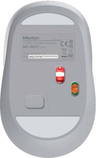 Meetion MT-R571 Kabellos Maus Weiß