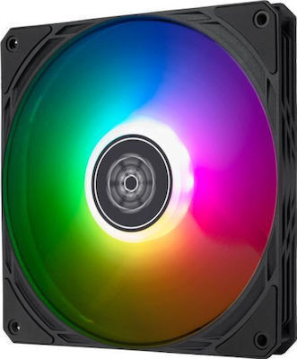 Silverstone Air Slimmer 140 Case Fan 1700rpm 82cfm with ARGB Lighting and 4-Pin PWM Connection
