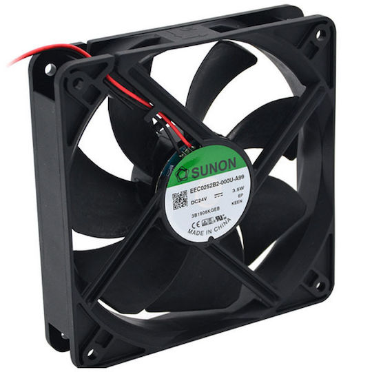 Sunon Ventilator 120mm 24V (EEC0252B3 01.031.0117)