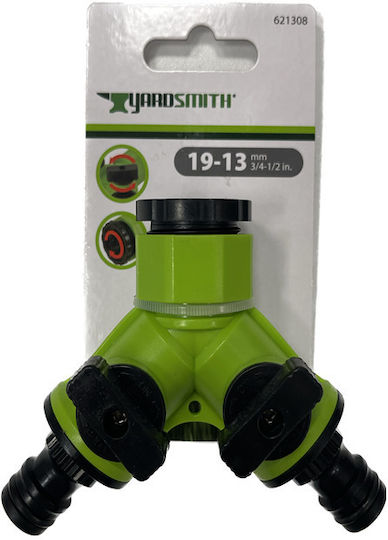 Yardsmith 621308 Διανομέας Ποτίσματος και με Stop με Διακόπτη 19x19mm
