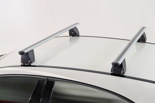 Menabo Delta Silver Roof Bars Hyundai I20 Gb 5 Doors Model 2014-2020