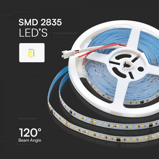 V-TAC LED Strip 24V Cold White Light 10m Type SMD2835