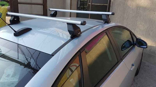 Bare transversale Menabo Tema aluminiu Opel Corsa D 5 uși model 2006-2010